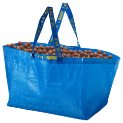 Ikea tas met balletjes